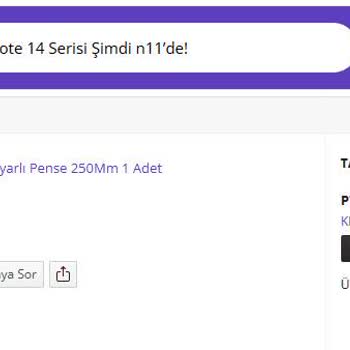 N11'de Yanlış Ürün Ve Fatura Sorunu