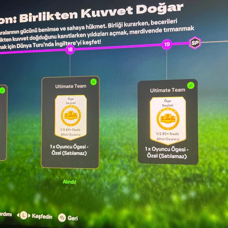 FC25 Oyuncu Seçim Paketlerim Kayboldu