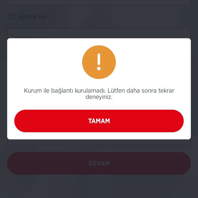 Ziraat Mobil'de MEB Sınav Ücreti Ödeme Sorunu