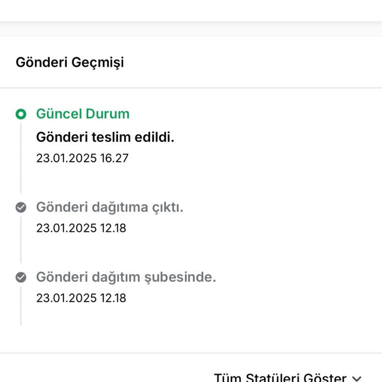 Aras Kargo İle Sürekli Teslimat Sorunları Ve Yanıltıcı Bilgilendirme