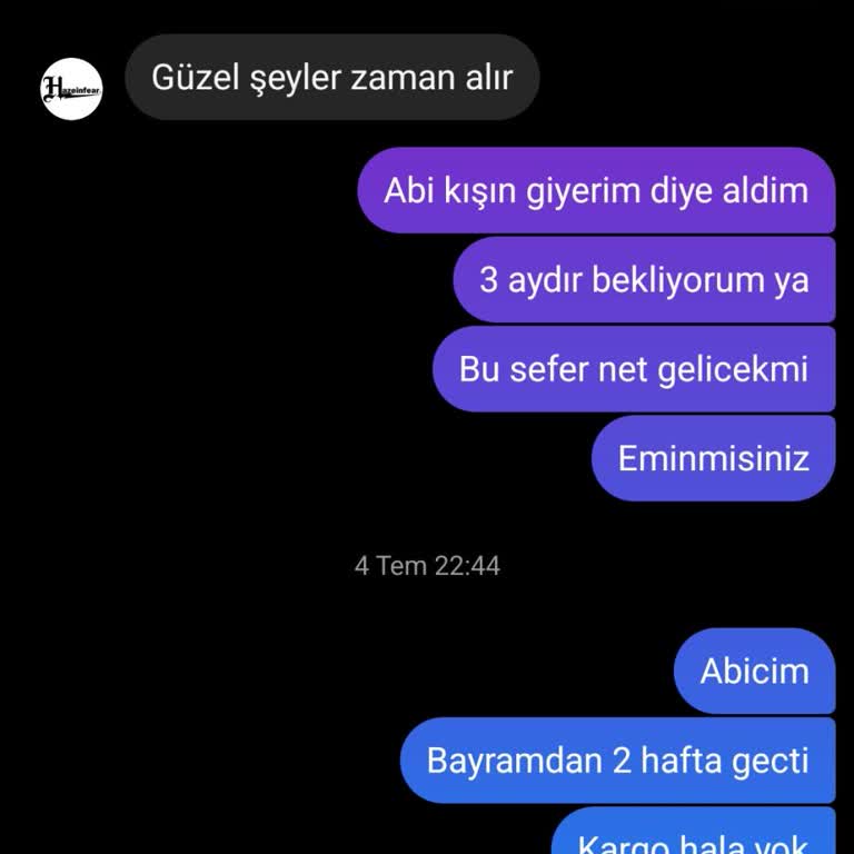Bir Yıldır Gelmeyen Kargo Ve İade Sorunu