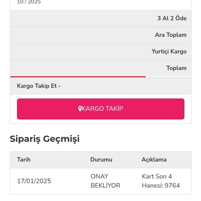 Siparişim Onaylanmadı Ve Satıcıya Ulaşamıyorum