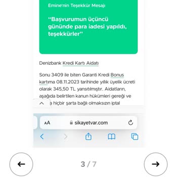 Denizbank Yıllık Kart Ücreti İadesinde Ayrımcılık Mı Yapıyor