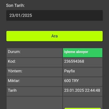 Çekim İşlemi Sorunu Ve Canlı Destek Engeli