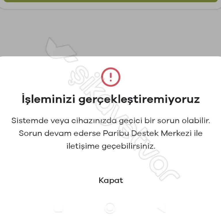 Paribu'da Bloke Sorunu Ve Mağduriyet