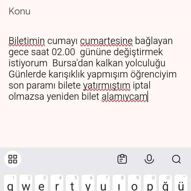 Varan Turizm İle İletişim Sorunu