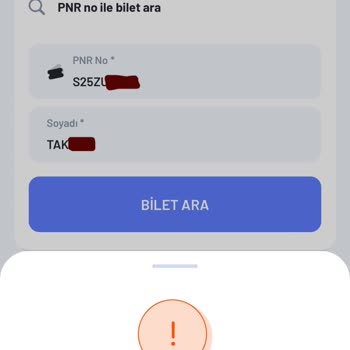 TCDD Uygulama Sorunu: İptal Edilemeyen Biletler