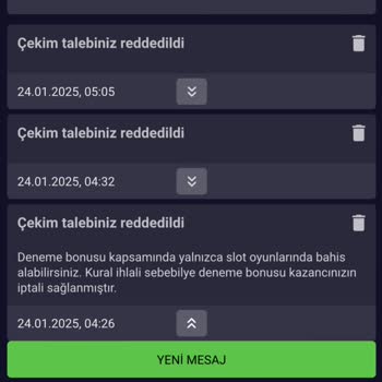Antikbet Kazanç Hayal Kırıklığı: Çekim Talebinde Sorunlar Yaşadım