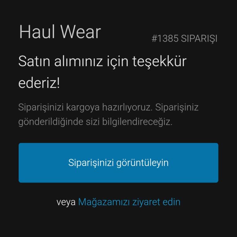 Kargoya Verilmeyen Ürün Ve İletişimsizlik Sorunu
