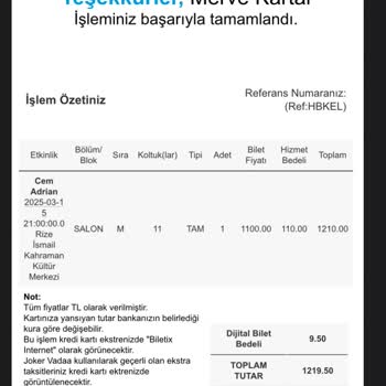 Yanlışlıkla Alınan Biletin İadesi İçin Yardım Bekliyorum