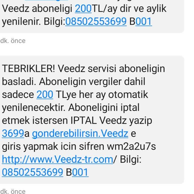Beklenmedik Üyelik Ve Haksız Ücret Kesintisi