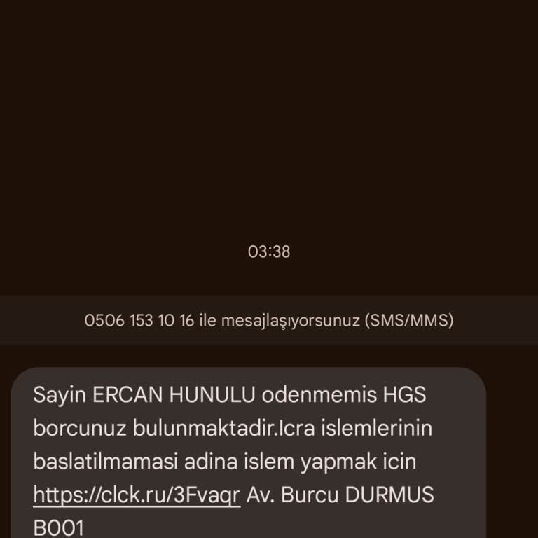 Kimlik Bilgilerimin İhlali Ve Yanıltıcı Mesajlar Hakkında Şikayetim