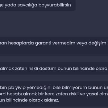 Discord Hesabım Geri Çekildi, Satıcı Güven Vermiyor