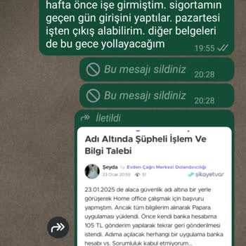 Güvenlik Sistemi Başvurusunda Şüpheli Durumlar