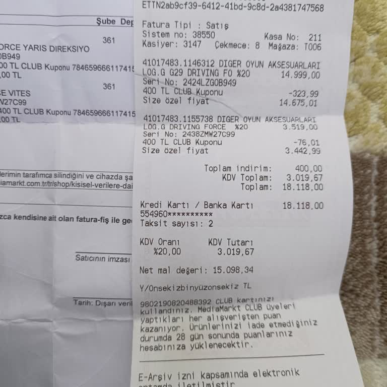 Media Markt'ta İade Sorunu Ve Kaba Davranış