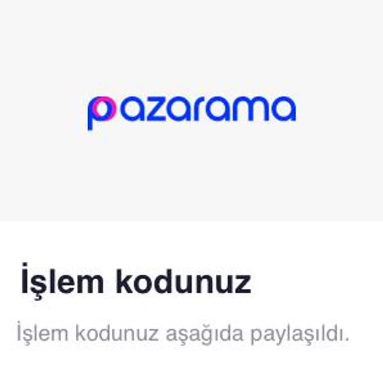Pazarama'dan Hesap Olmadan Gelen Yanıltıcı Mail
