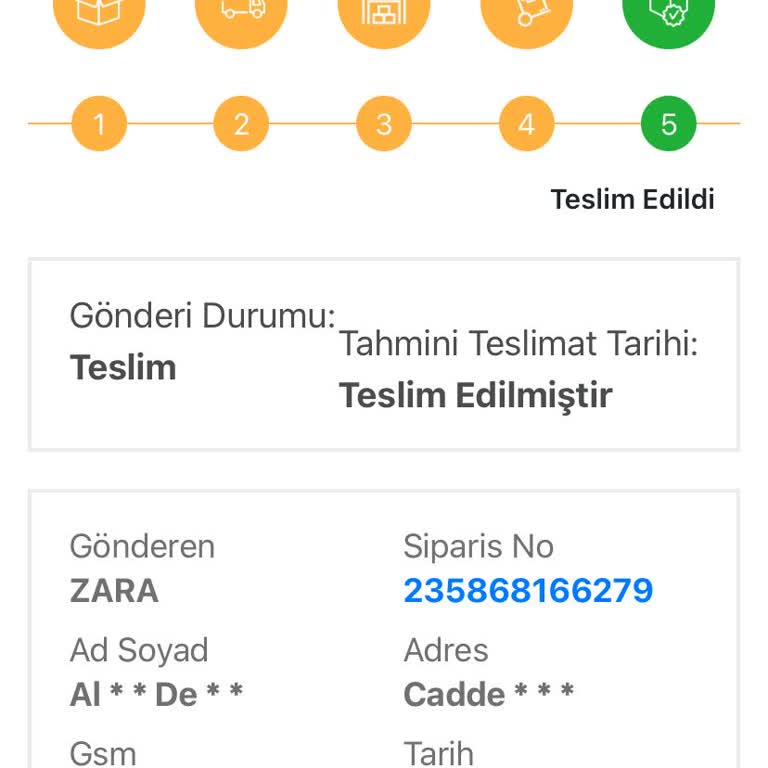 Zara İle Kayıp Kargo Sorunu