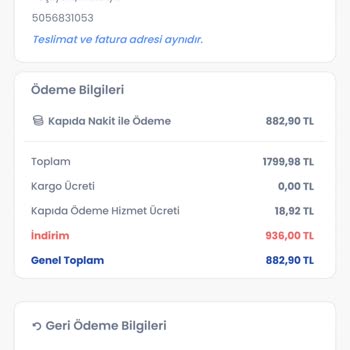 İptal Edilen Sipariş Sonrası Kullanılamayan İndirim Kuponu