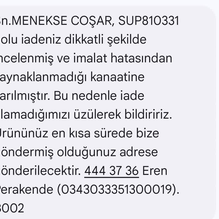 New Balance Ayakkabıda Beklenmedik Yırtılma Ve İade Sorunu