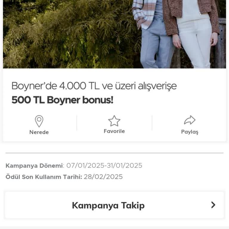 Boyner Bonus Kampanyasında Yanıltıcı Bilgilendirme