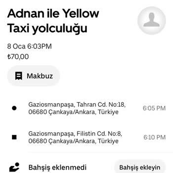 Uber'den Fazla Ücret Kesintisi Ve Yetersiz Müşteri Hizmetleri