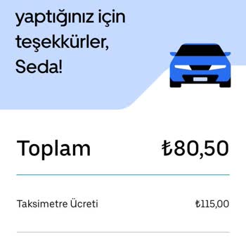 Uber'den Fazla Ücret Kesintisi Ve Yetersiz Müşteri Hizmetleri