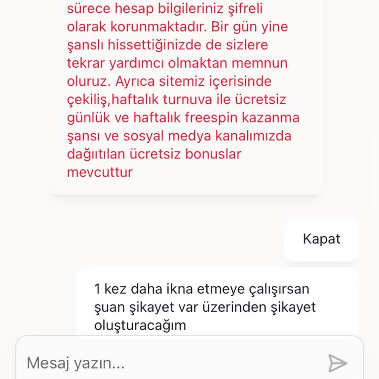 Hesap Kapatma Talebime Yanıt Alamıyorum