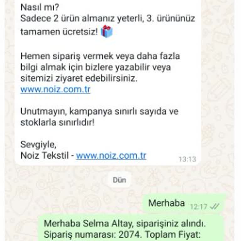 Sipariş Gecikmesi Ve İletişim Sorunu