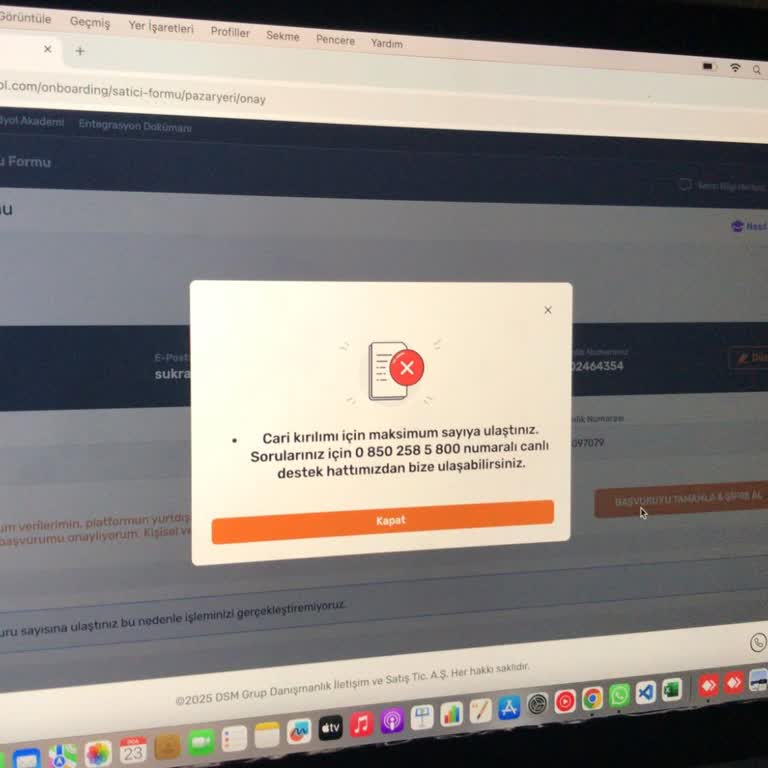 Trendyol Pazaryeri'nde Çözüm Bekleyen Cari Kırılım Sorunu