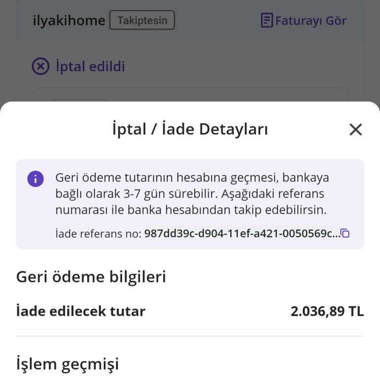 İptal Edilen Siparişin Ücreti Neden Hala İade Edilmedi?