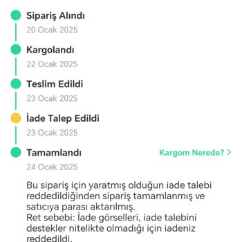 Kullanılmış Ürün Şoku Ve İade Reddi
