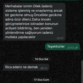 İade Sürecinde Yaşanan Sorunlar