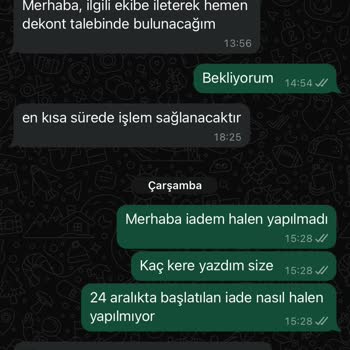 İade Sürecinde Yaşanan Sorunlar