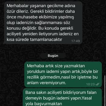 İade Sürecinde Yaşanan Sorunlar