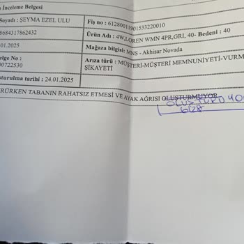 Rahatsız Ayakkabı Deneyimi
