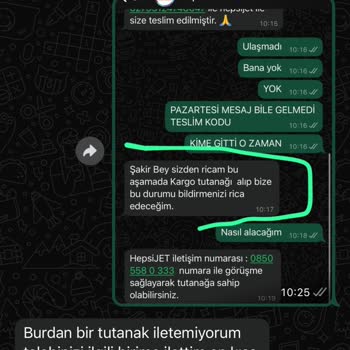 Hepsijet Kargo Kaybı Ve İade Sorunu