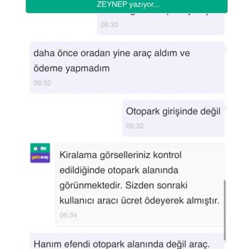 Yanlış Otopark Ücretlendirmesi Ve Yanıltıcı Bilgilendirme