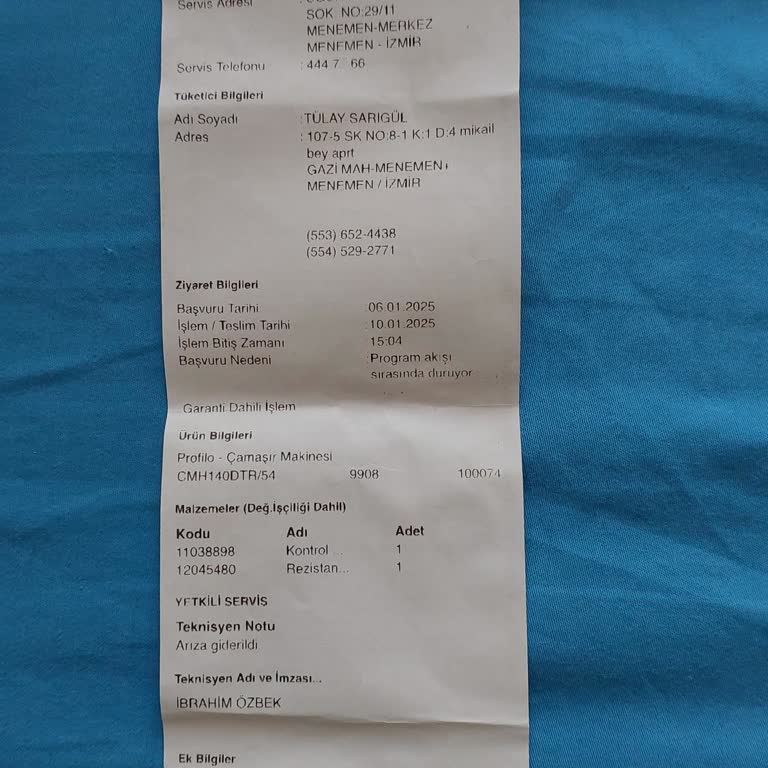 Profilo Çamaşır Makinesi Sorunları Bitmiyor