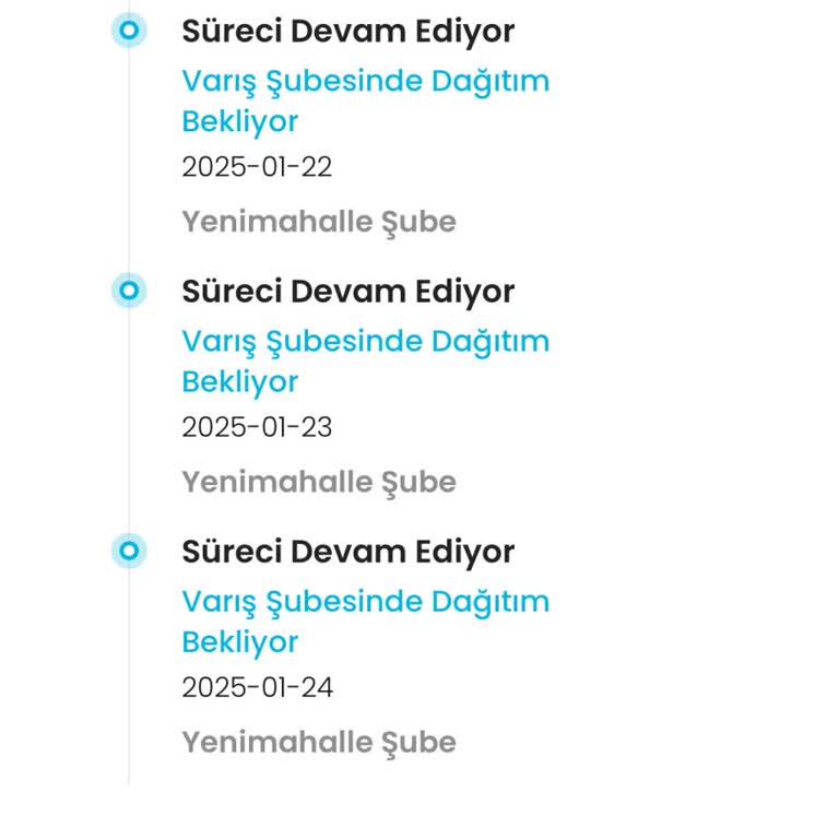 Kargo Teslimatında Sürekli Gecikme Ve İletişim Sorunu