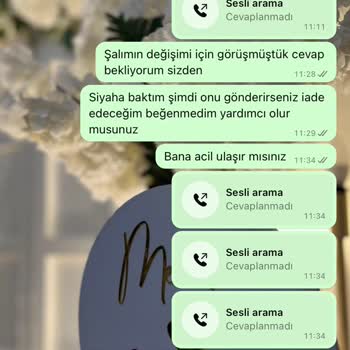 Ürün Teslimatında Yaşanan Gecikme Ve İletişim Sorunu