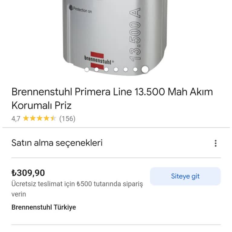 Beko Servisinden Aşırı Fiyatlı Akım Korumalı Priz Şikayeti