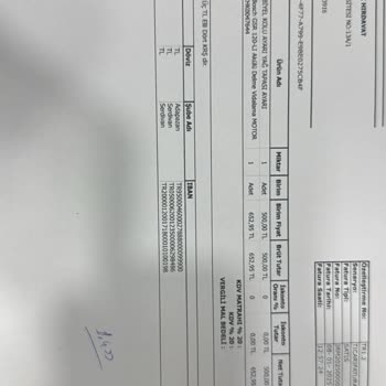 Bosch Servisinde Onaysız Ücretlendirme Ve Sorunlu Ürün