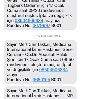 Medicana Hastanesi'nde Yetersiz Ve İlgisiz Hizmet Deneyimi