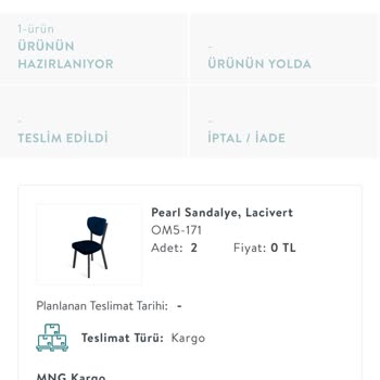 Vivense'den Yanlış Renk Ve Gecikmeli Teslimat Sorunu