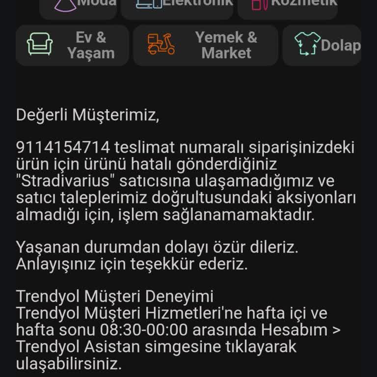 Yanlış İade Süreci Ve İletişim Sorunları