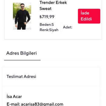 İptal Edilen Siparişler Ve Geri Ödenmeyen Ücretler