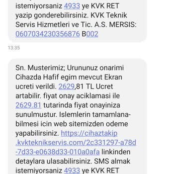 Garanti Kapsamında Ekran Donması Sorunu Ve Servis Çelişkisi