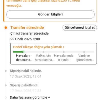 Siparişim Havaalanında Takıldı, Mağduriyetim Giderilsin