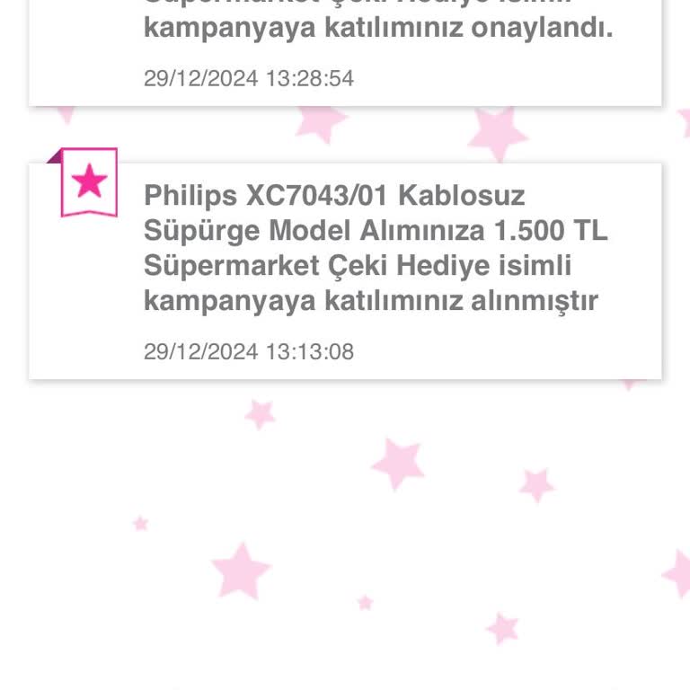 Philips Şarjlı Süpürge Kampanya Hediyesi Gönderilmedi