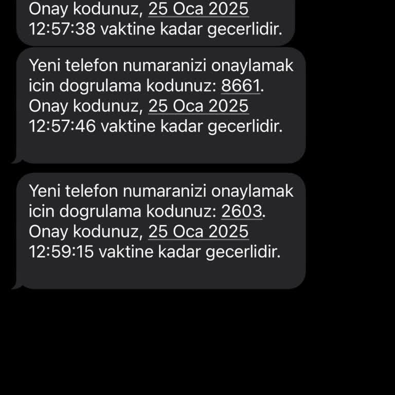 Bilinmeyen Numara Üzerinden Gelen Doğrulama Kodu Rahatsızlığı